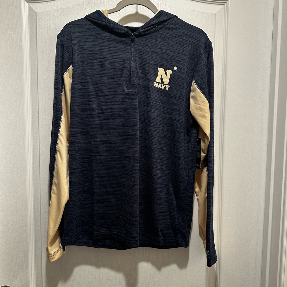 Colosseum United States Navy  Half-Zip Hoodie